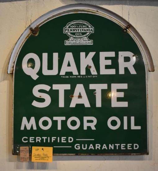 QUAKER STATE 1932 SIGN