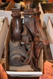 BIN WITH SMALL CORBELS AND OTHER SMALL WOOD