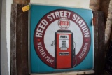 REED STREET STATION WALKERS POINT WISCONSIN BAR SIGN