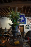 PEDESTAL BOWL AND URN
