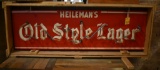 OLD STYLE LAGER NEON SIGN, CRATED FOR SHIPPING, 60
