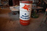 16 GALLON MOBIL PRODUCTS GREASE/OIL CAN