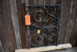 WROUGHT IRON SCROLL PANEL 36