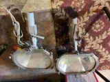 VINTAGE DOCK, SHIP OR PARKING LOT LIGHT, QTY 2