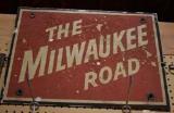MILWAUKEE ROAD SIGN, 17