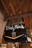 1955 CADILLAC LIMO DOOR SIGNS, 