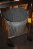 TURKISH OLIVE BASKET LAMPSHADE LIGHT