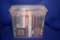 TOTE W/20 VHS TAPES, VARIOUS CATAGORIES: DEEP COVER,