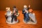 NORMAN ROCKWELL PORCELAIN FIGURINE GRANDPA SNOWMAN,