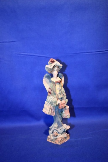 BOYDS BEAR & FRIENDS FIGURINE, THE SHOPPING ANGEL,