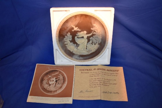 (1979) THE CAMEO COLLECTORS PLATE TO A SKYLARK BY