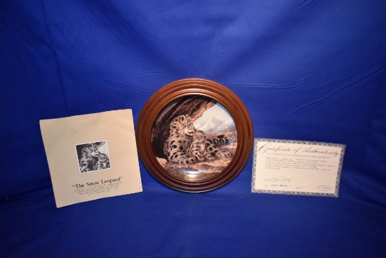 (1988) THE ENDAGERED SPICIES COLLECTION PLATE BY