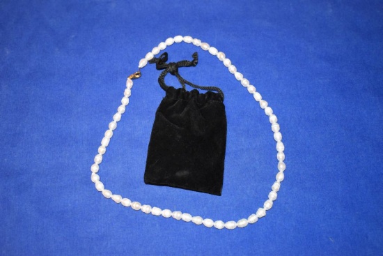 FRESH WATER CULTRED PEARL NECKLACE