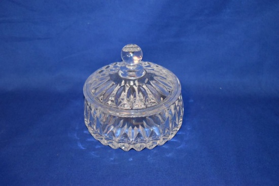 GORHAM ALTHEA CRYSTAL COVERED DISH