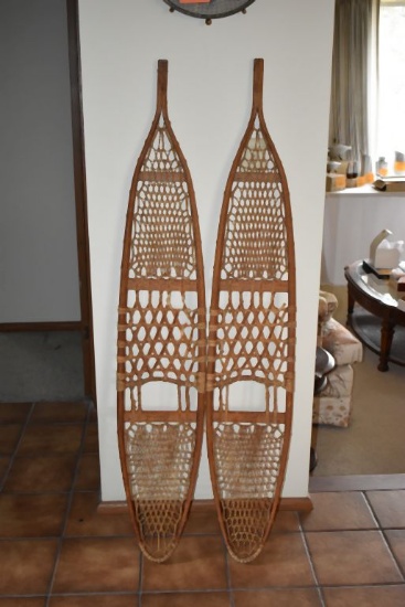 VINTAGE SNOW CRAFT NORWAY, MAINE SNOW SHOES,