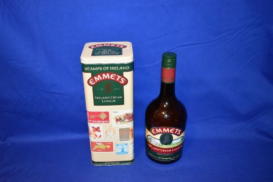 EMMETS IRELANDS CREAM LIQUEUR, 750 ML, 34 PROOF