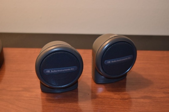 (2) SEIKO INSTRUMENTS SPEAKERS, MODEL SSX-10