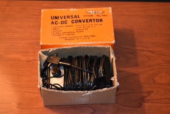 VECOR UNIVERSAL AC/DC CONVERTER, NO. 985