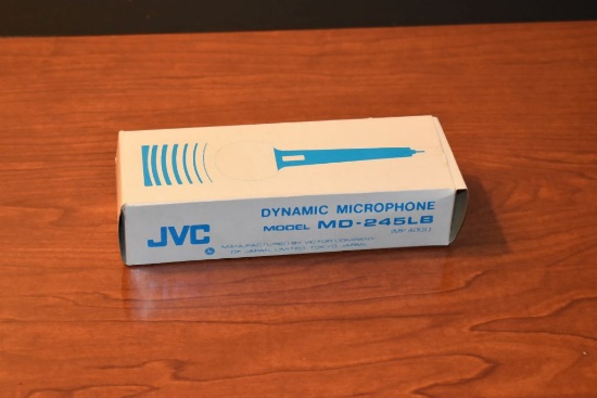 JVC DYNAMIC MICROPHONE, MODEL MD-245LB