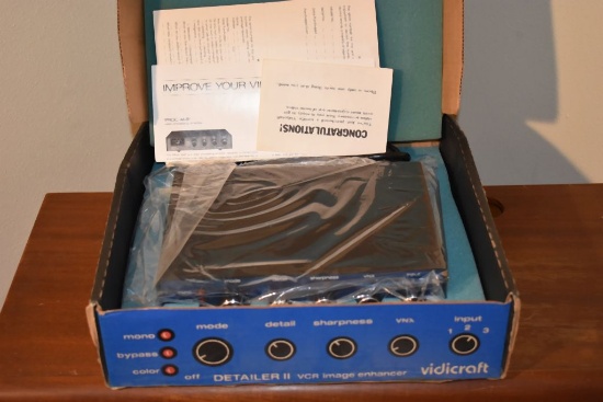 VIDICRAFT DETAILER II VCR IMAGE ENHANCER, NIB