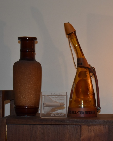 VASE, DICEL TENNESEE BOTTLE