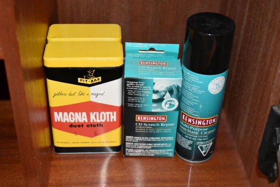 PIT-BAR KLOTH DUST CLOTH, KENSINGTON CD SCRATCH