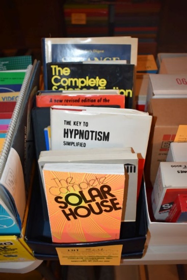 BOX W/BOOKS: STRANGE STORIES AMAZING FACTS,