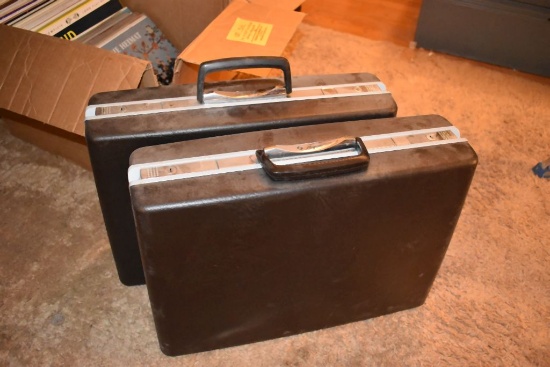 (2) ASPEN BRIEFCASES