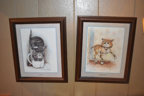 (2) GARY PATTERSON WALL ART DECOR: HUMILIATION,