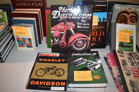 (2) HARLEY DAVIDSON BOOKS: MYTH & MYSTIQUE/RANDY