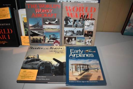 AIRCRAFT BOOKS: EARLY AIRPLANES/BLAKE, THUNDER IN