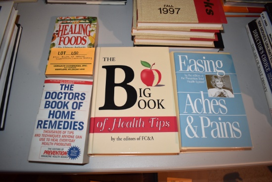 MISC. BOOKS: NATURAL SUPPLEMENTS/NATURAL HEALING