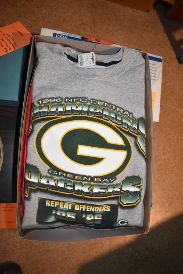 LARGE STARTER GREEN BAY PACKER SWEATSHIRT