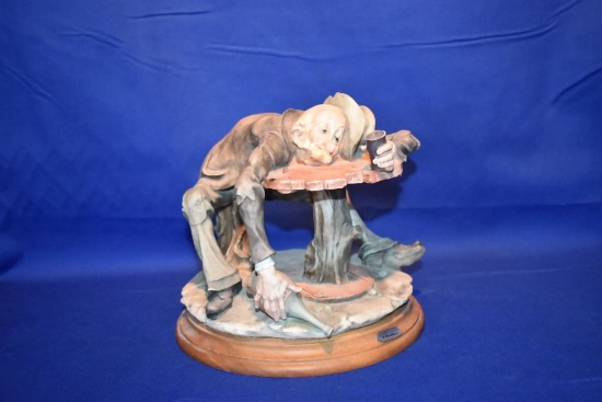 VINTAGE GIUSEPPE ARMANI CAPODIMONTI DRUNK OLD MAN