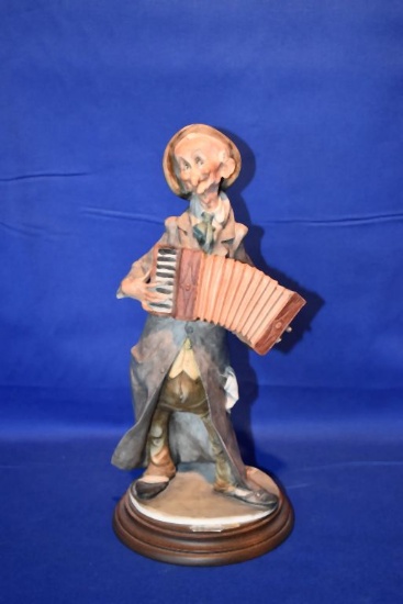 VINTAGE GIUSEPPI ARMANI SCULPTURE MAN PLAYING