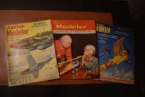 (3) AMERICAN MODELER SPORT/SCALE AIRPLANE MAGAZINES,