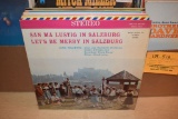 BOX W/45+ VINYL RECORDS: MITCH MILLER, FLOYD CRAMER,