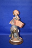 VINTAGE GIUSEPPI ARMANI SCULPTURE MAN PLAYING