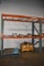 STEEL PALLET RACKING WITH WIRE SHELVING, 48