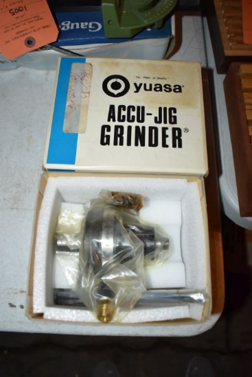 YUASA ACCU-JIG GRINDER #525-200, NIB
