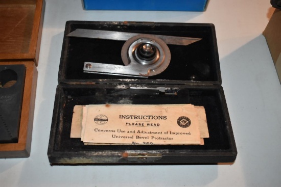 STARRETT BELVEL PROTRACTOR W/VERNIER #359
