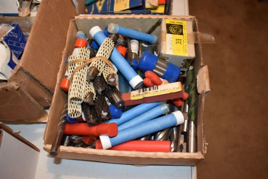 BOX W/DRILL & COUNTER SINKS, CENTER DRILL #2,