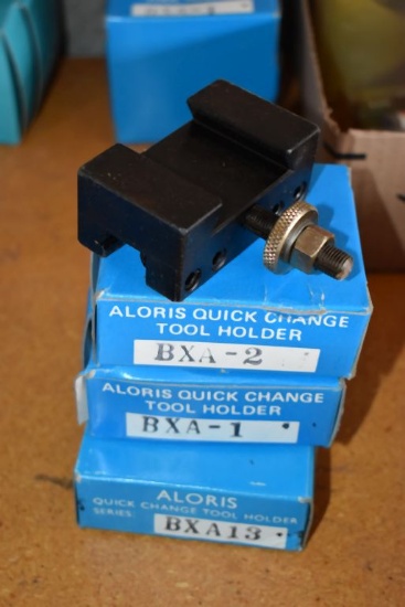 (3) ALORIS QUICK CHANGE TOOL HOLDERS: BXA13, BXA2,