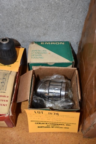(2) EMRON SUPER DUTY CHUCKS, NO. 14T3 1/2"/12.7mm,