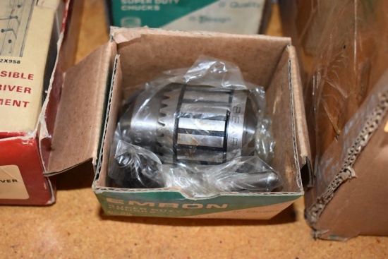 EMRON SUPER DUTY CHUCK, #14T3, 1/2"/12.7mm, MOUNT ON