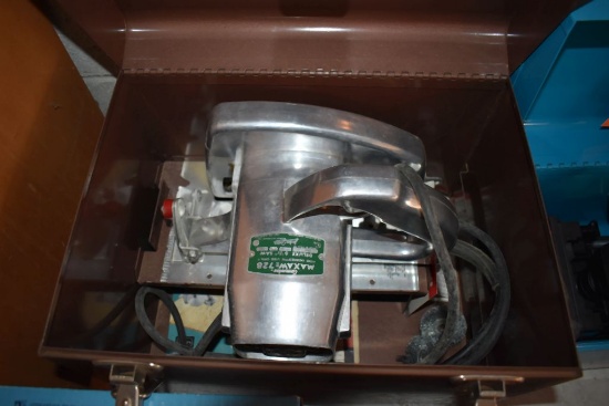 MAXAW 728 DELUXE 6-1/2" SAW, SERIES J IN METAL CASE