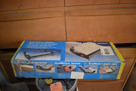 WALL PAPER PASTING MACHINE