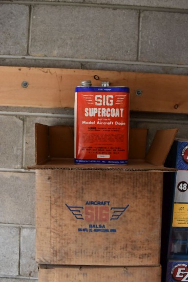 AIR CRAFT SIG SUPERCOAT MODEL AIRCRAFT DOPE,
