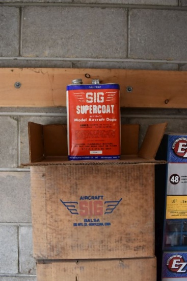AIR CRAFT SIG SUPERCOAT MODEL AIRCRAFT DOPE,