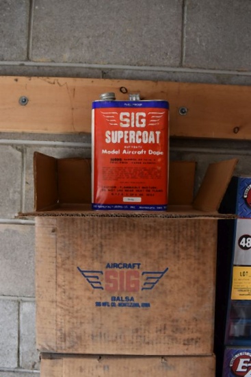 AIR CRAFT SIG SUPERCOAT MODEL AIRCRAFT DOPE,